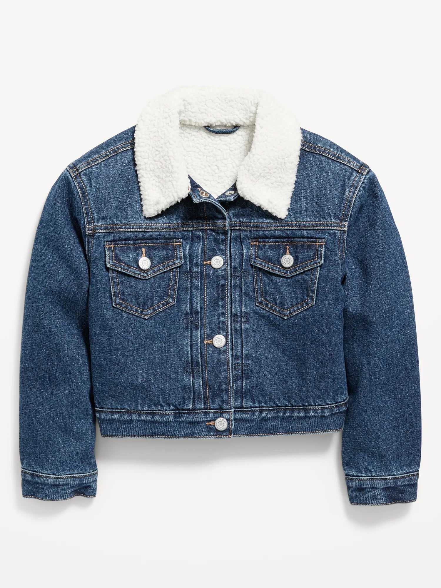 Toddler denim sherpa clearance jacket