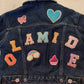 Adult - Custom Jean Jacket - Sherpa Lined - Medium Wash