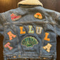Adult - Custom Jean Jacket - Sherpa Lined - Light Wash