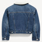 Toddler -  Custom Jean Jacket - Sherpa Lined - Medium Wash