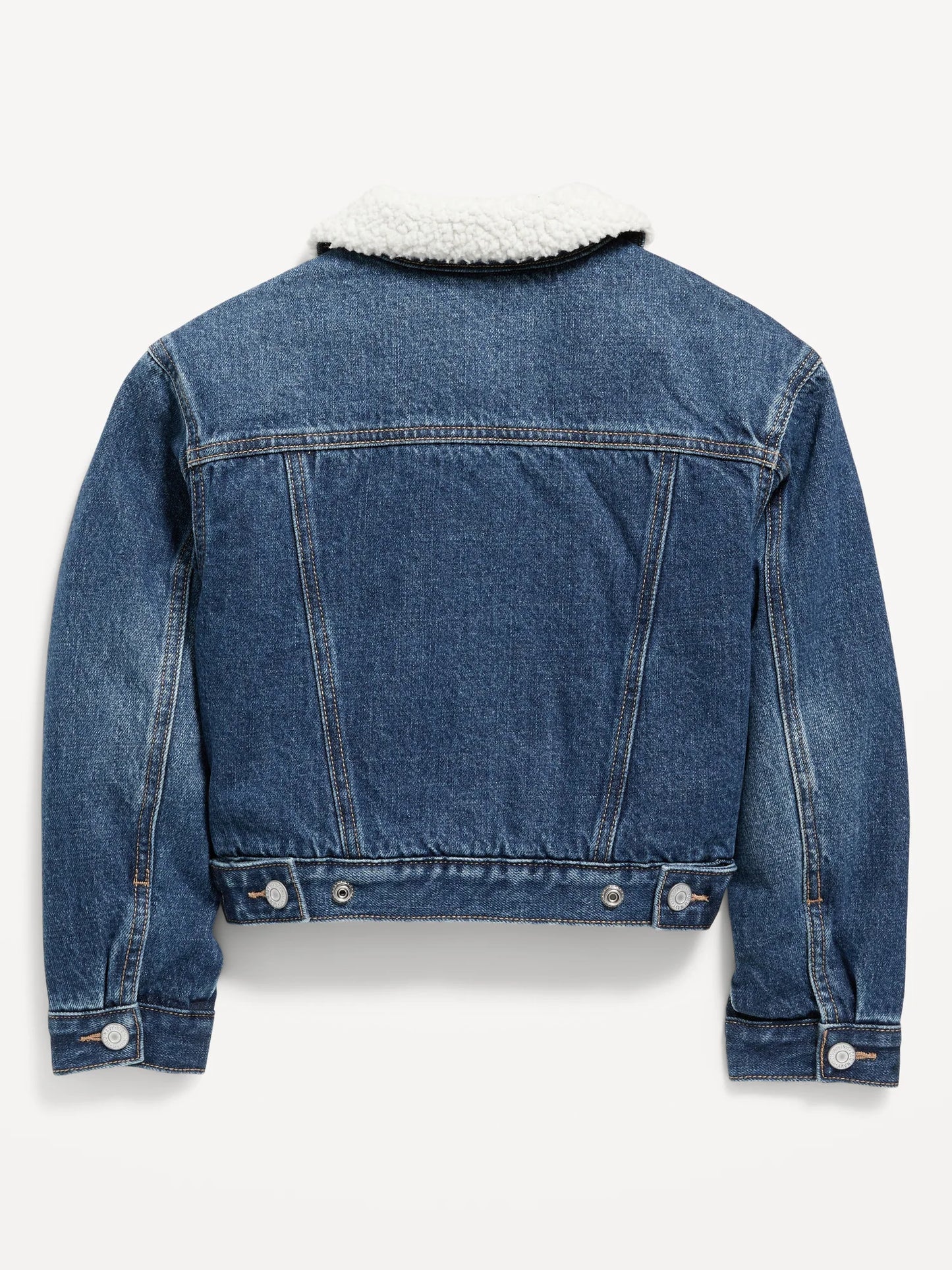 Kids Custom Jean Jacket - Sherpa Lined - Medium Wash